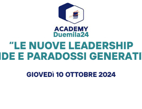 “Consvip Academy – Le nuove leadership”